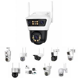 Telecamera wi-fi con visione notturna a colori audio bidirezionale e controllo da app