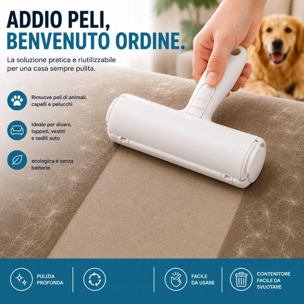 spazzola togli peli riutilizzabile per divani, vestiti e tappeti - foto 2 spazzola togli peli riutilizzabile per divani, vestiti e tappeti - foto 2
