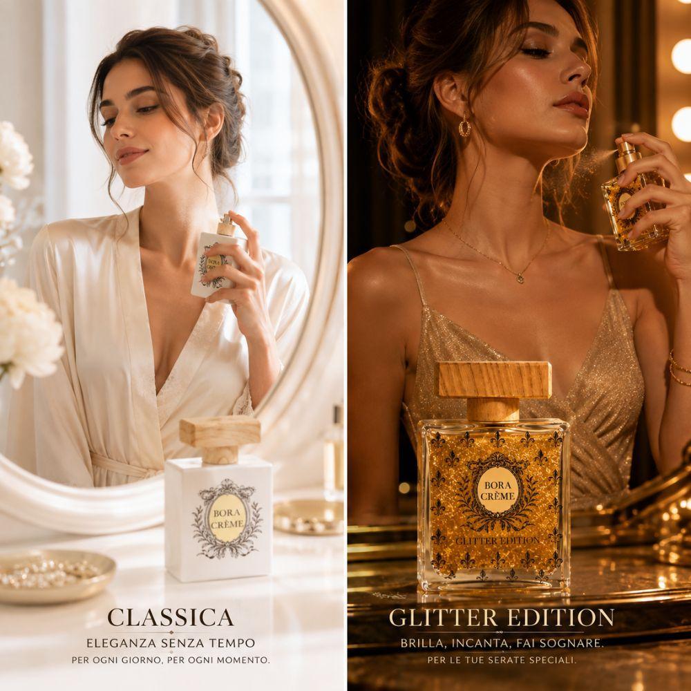 bora creme eau de parfum 100ml fragranza elegante e avvolgente con note floreali e ambrate - foto 2 bora creme eau de parfum 100ml fragranza elegante e avvolgente con note floreali e ambrate - foto 2