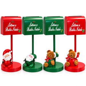 Cassetta lettere di babbo natale con babbo natale decor...